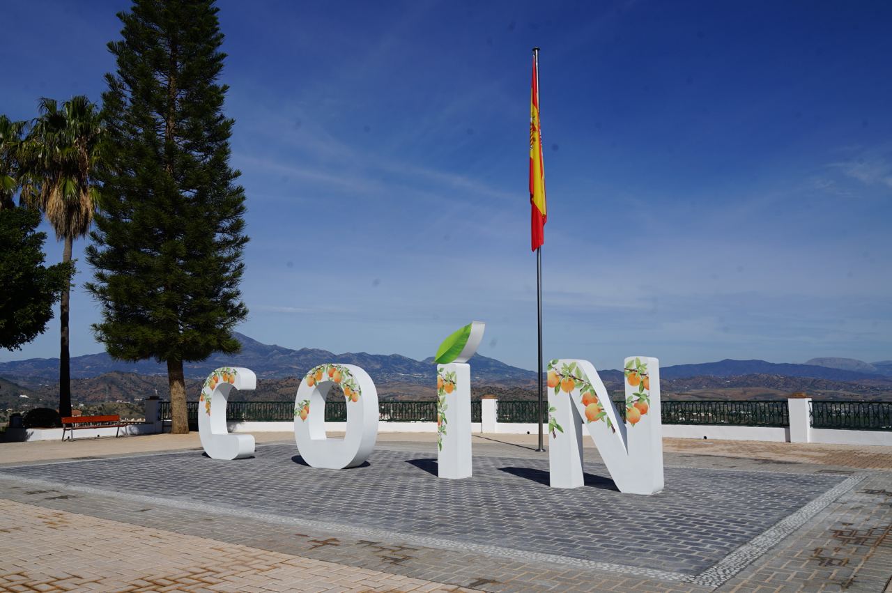 Mirador de España en Coín (Málaga)