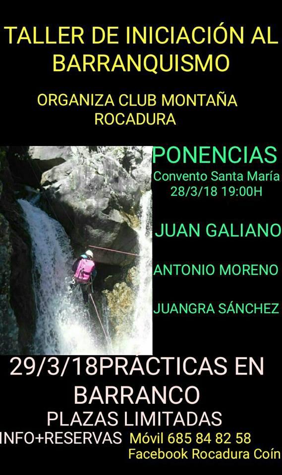 taller barranquismo coin