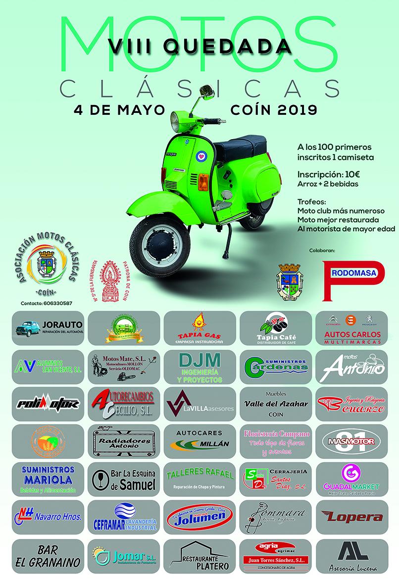 cartel motos clasicas