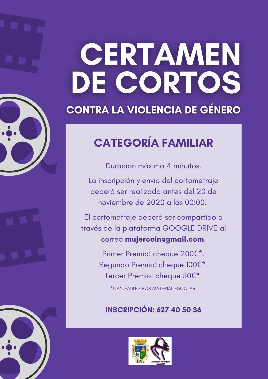 cartel certamen familiar