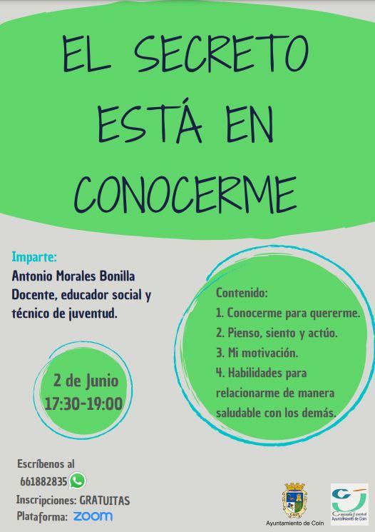 taller el secreto esta en conocerme
