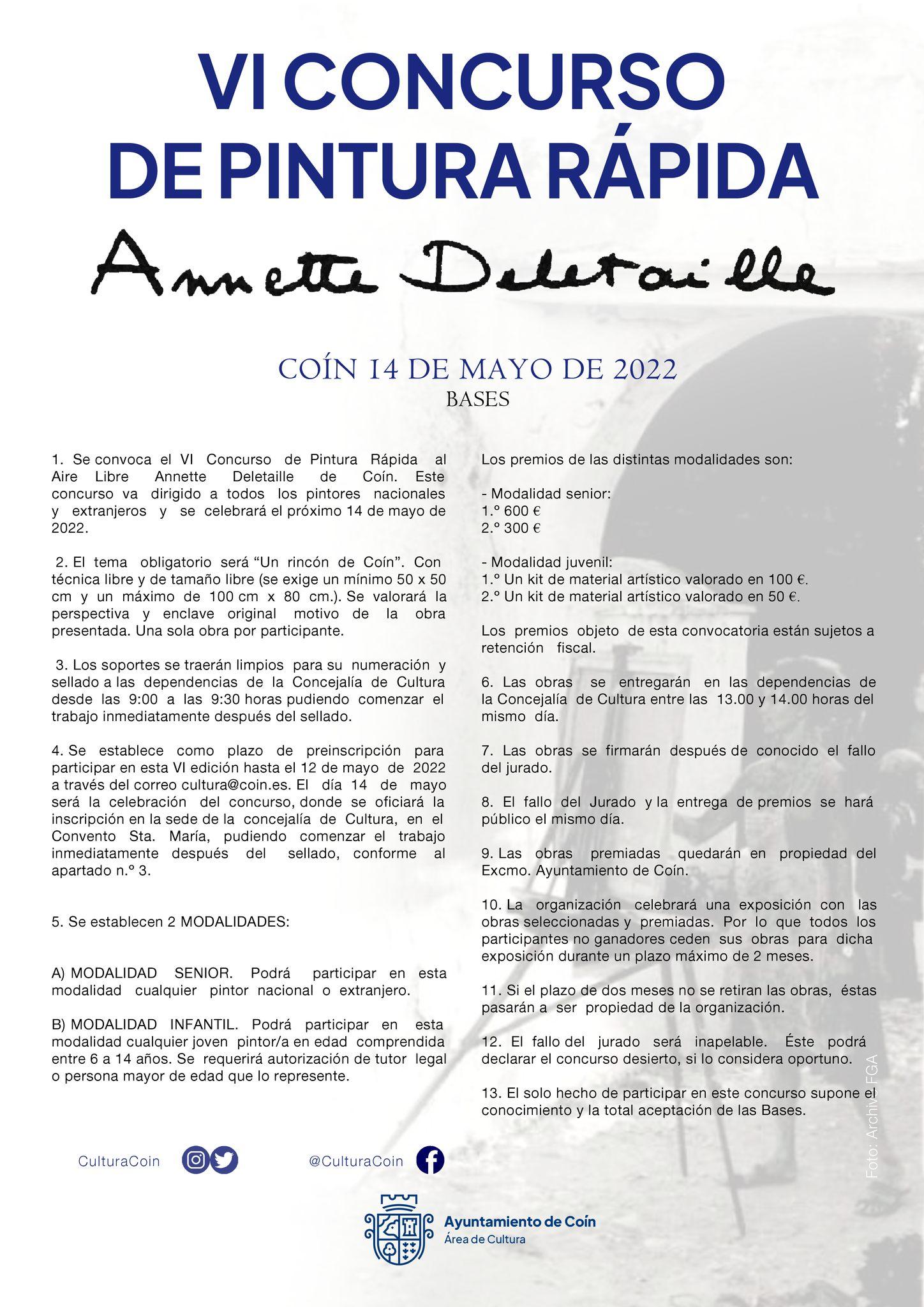 bases concurso pintura