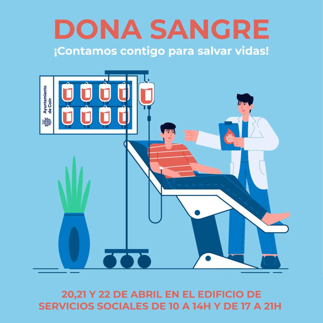 donacion sanbre abril coin