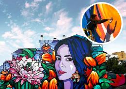 MURAL “El cactus de la Flor de un día”